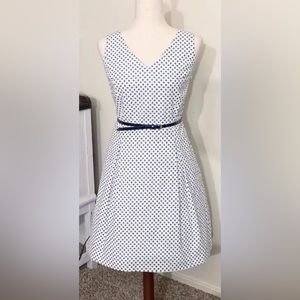 NWOT | SIZE 4 | TOMMY HILFIGER Fit & Flare Textured Stretch Dress